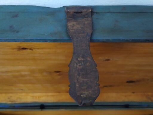 Cassapanca in legno primi 900