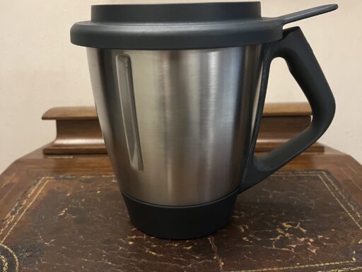 Boccale bimby tm6 originale con gruppo lame ghiera coperchio