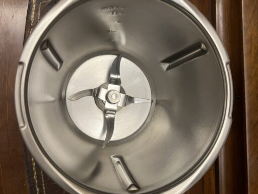 Boccale bimby tm6 originale con gruppo lame ghiera coperchio