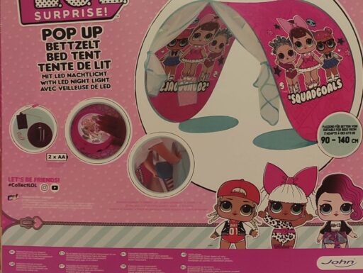 Tenda letto bambina lol surprise