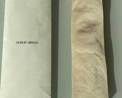 Cravatta giorgio armani