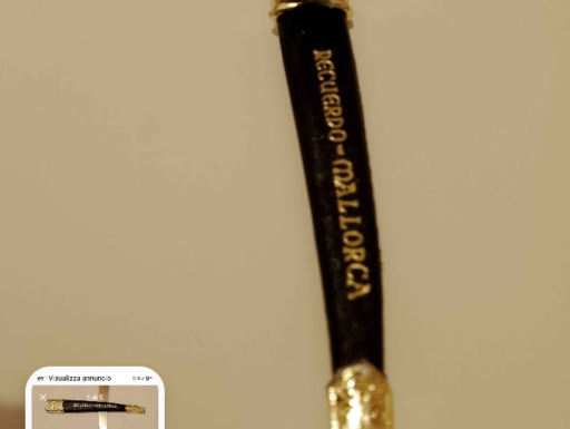 Hand made -pugnale decorativo antico 1820 vintage , un valor