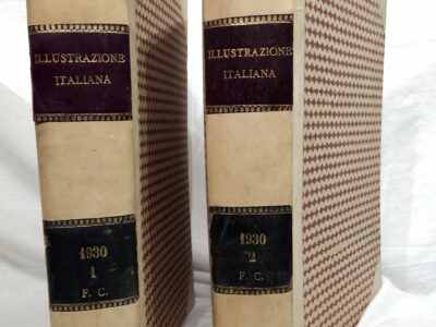 Annata completa del 1930 "l'illustrazione italiana"