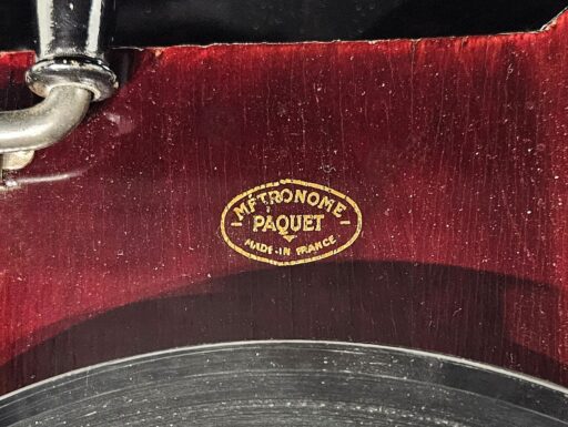 Grammofono a valigetta "paquet", funzionante con puntine