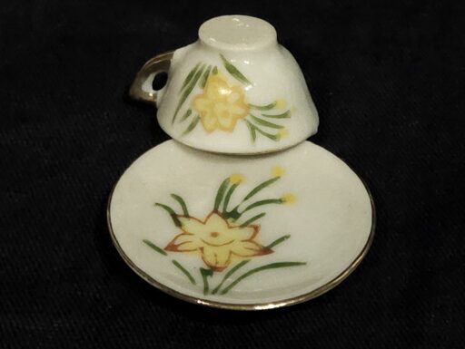 17 pz in miniatura casa delle bambole in porcellana giapan