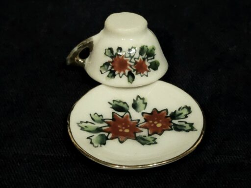 17 pz in miniatura casa delle bambole in porcellana giapan