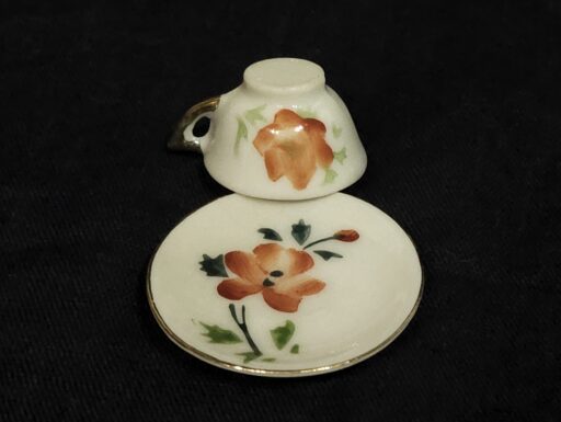 17 pz in miniatura casa delle bambole in porcellana giapan