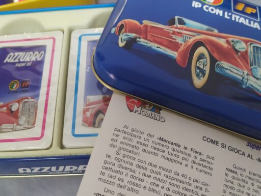 Scatole metallo "modiano"-scacchi poker mercante-