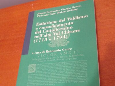 Estinzione del valdismo e consolidamento del cattolicesimo