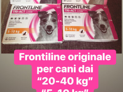 Frontaline cane 5/10kg e 20/40kg ….4 pezzi 100€