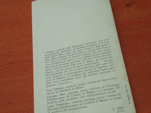 I bisogni del bambino nel quartiere