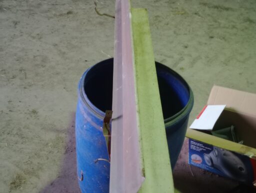 Plafoniera neon vintage industriale in metallo