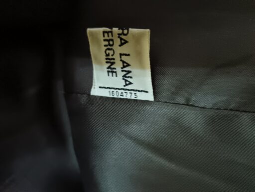 Cappotto 100% pura lana vergine