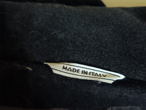 Cappotto 100% pura lana vergine