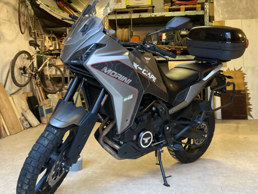 Moto morini x-cape 649 grigio