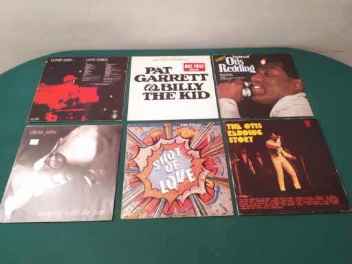 L.p. 33 giri-elton john-otis redding-bob dylan