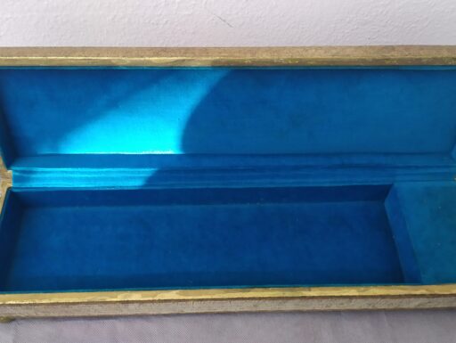 Scatole legno intagliate e dipinte a mano