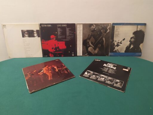 L.p. 33 giri-elton john-otis redding-bob dylan