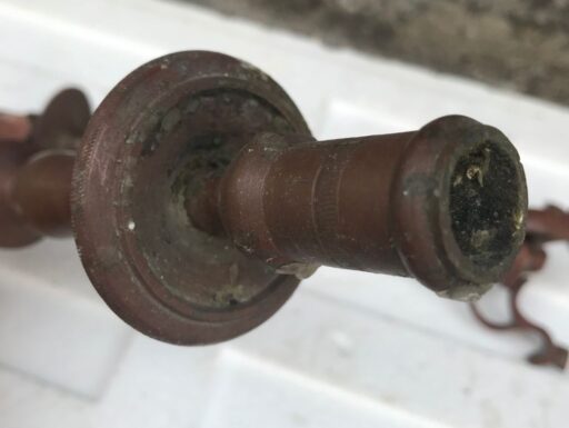 2 antichi candelabri