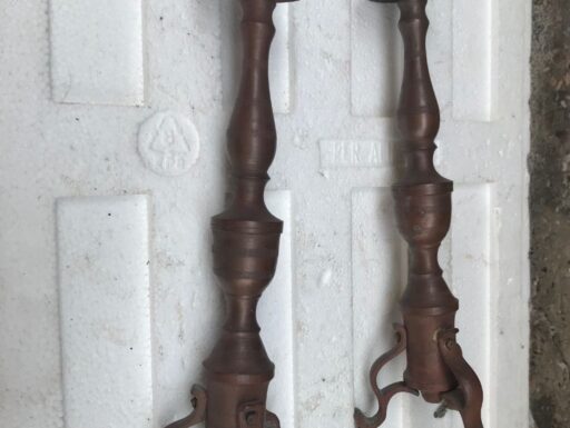 2 antichi candelabri