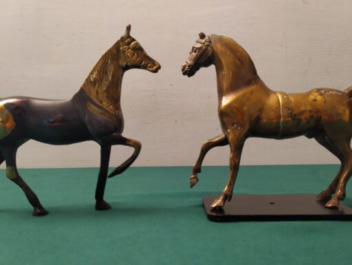 Cavalli bronzo e ottone