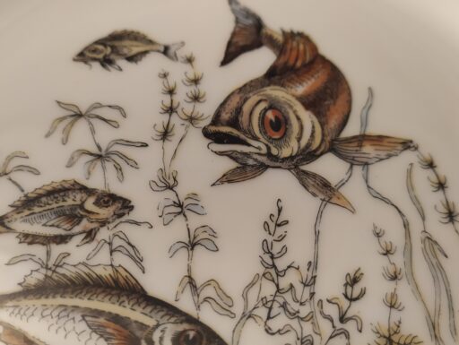 Piatti porcellana bordo oro richard ginori