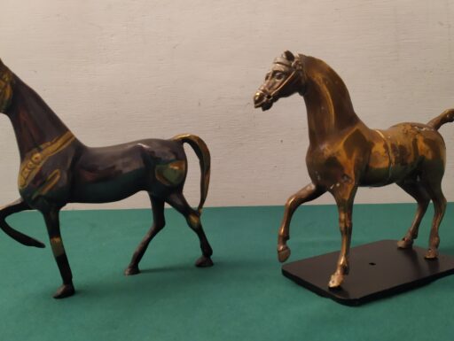 Cavalli bronzo e ottone