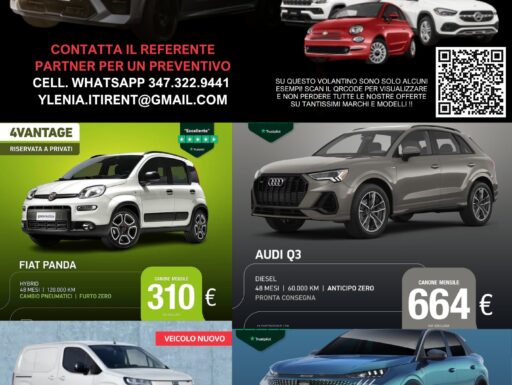 Cerchi un'auto o un furgone, nuovo o usato? contattaci