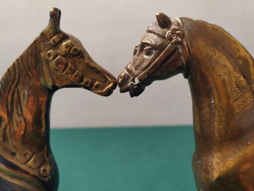 Cavalli bronzo e ottone