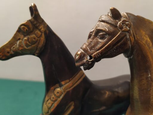 Cavalli bronzo e ottone