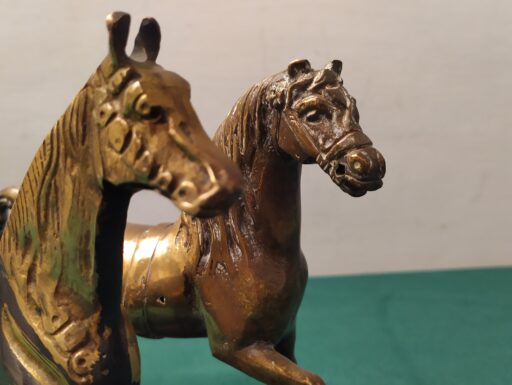 Cavalli bronzo e ottone