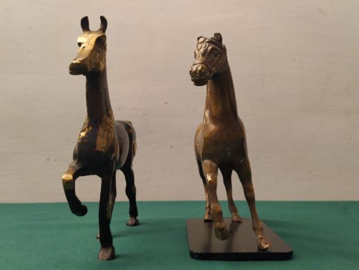 Cavalli bronzo e ottone