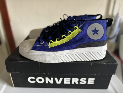 Converse blu
