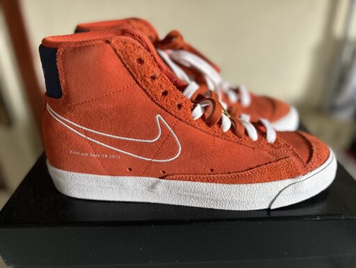 Blazer mid 77 first use orange