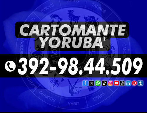 Per i tuoi problemi chiedi aiuto al cartomante yorubà