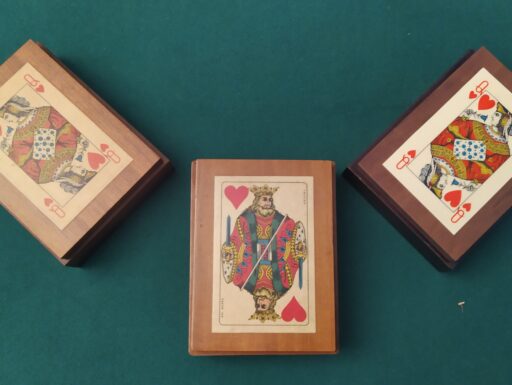 Scatole legno d'epoca