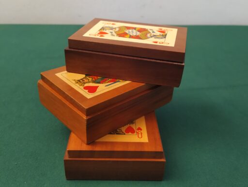 Scatole legno d'epoca