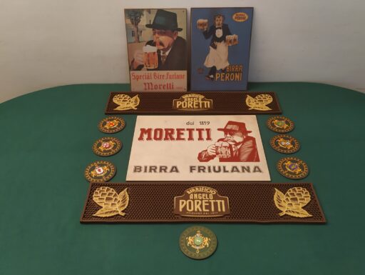 Targhe e tappeti poretti/peroni/moretti