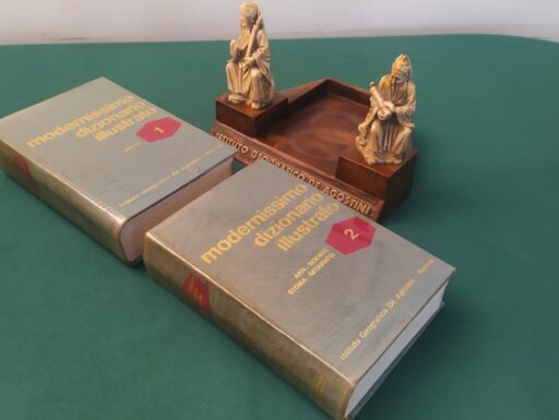 Espositore porta libri d'epoca