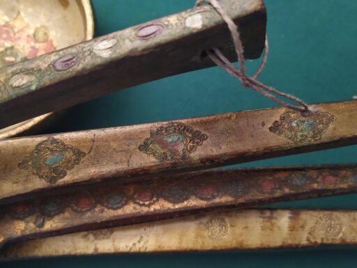 Mestoli e ciotola d'epoca in legno antica firenze