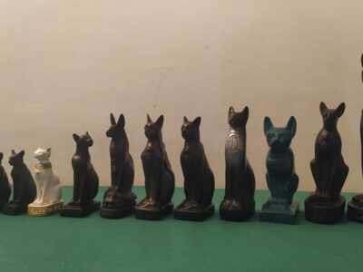 Statue gatti antico egitto