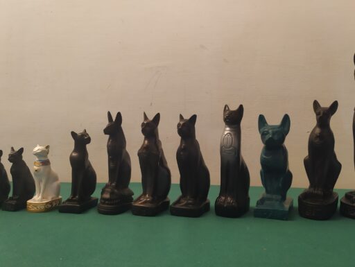 Statue gatti antico egitto