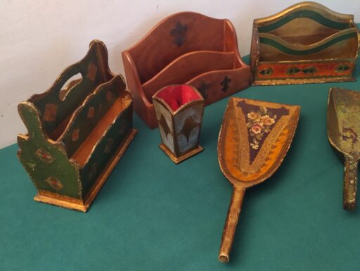 Portalettere e palette antichi artigiani toscani