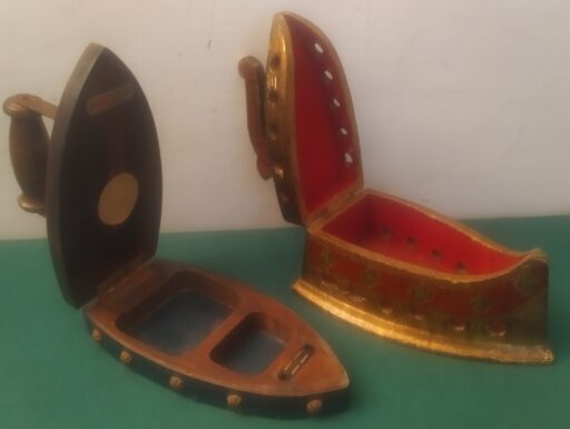 Scatole legno ferri da stiro