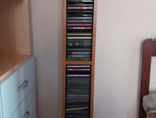 Porta cd - verticale 80 pz.