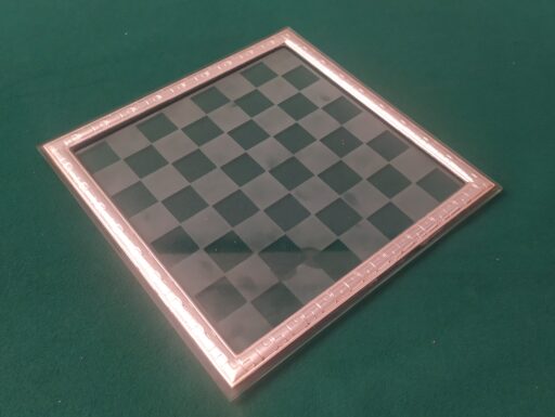 Scacchiera antica roma cristallo/argento