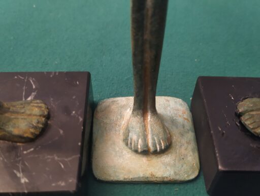 Ombre della sera in bronzo