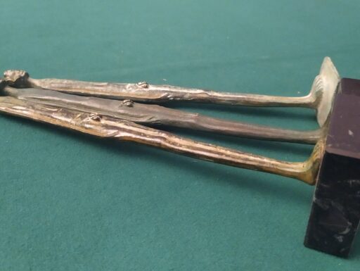 Ombre della sera in bronzo