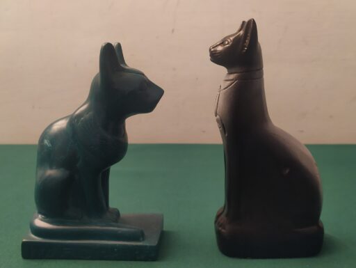 Statue gatti antico egitto