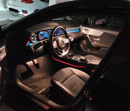 2019 mercedes benz a 200 edizione peak led panoramico